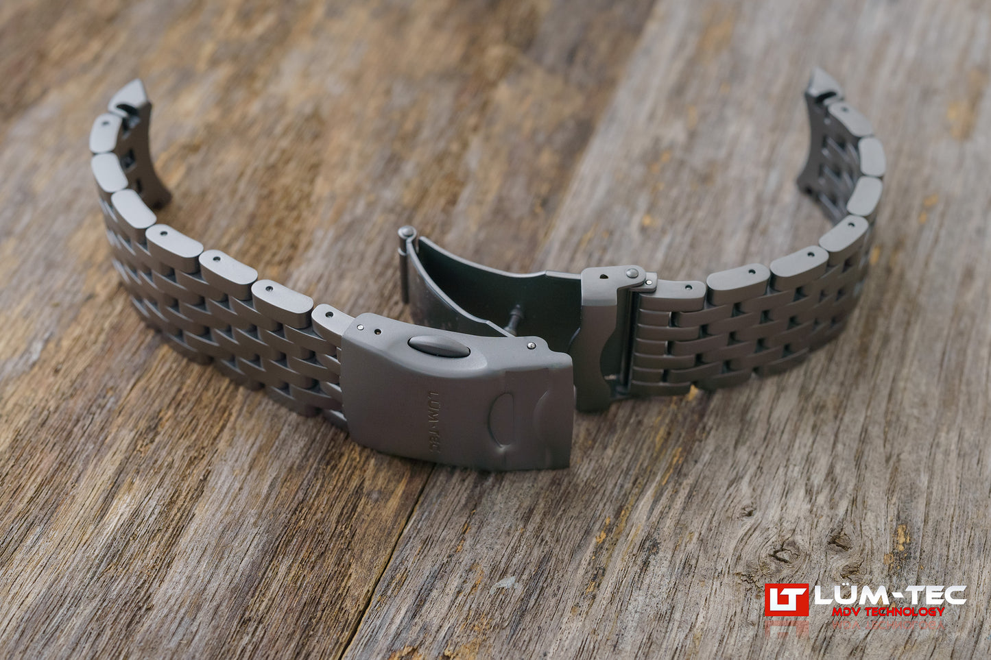 Combat B Gunmetal PVD Bracelet